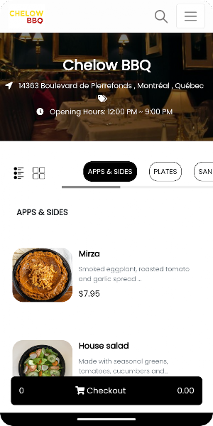 Chelow BBQ Screenshot 1