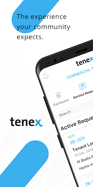 Tenex Portal Screenshot 0