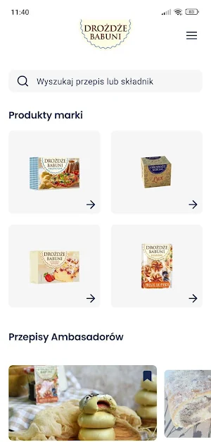 Drożdże Babuni Screenshot 0