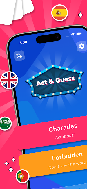 Charades Party: Act And Guess Screenshot 0