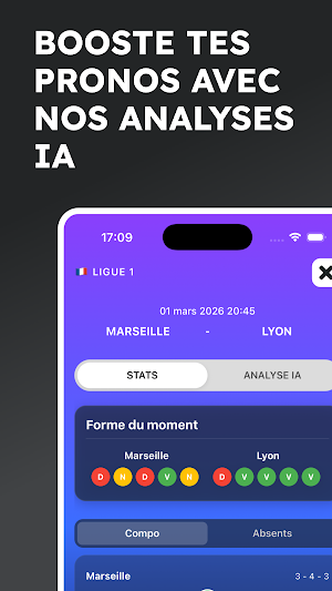 Goal’in – Jeu pronos sportifs Screenshot 3
