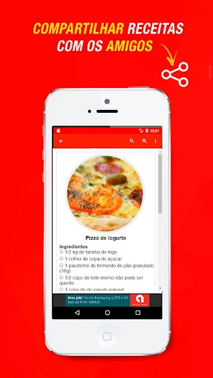 Receitas de Iogurte Screenshot 0