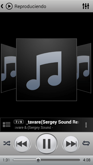 SKIN PLAYERPRO V4 IMUSIC Screenshot 0