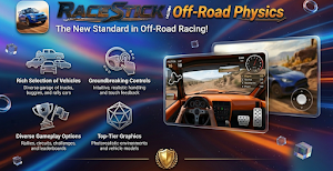 RaceStick - Off-Road Physics Screenshot 1