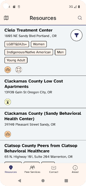 Recovery Network of Oregon Screenshot 1
