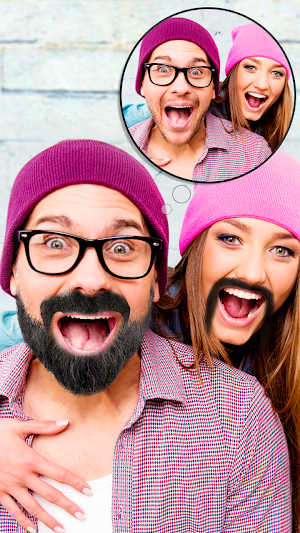 Man Mustache Beard Changer Screenshot 3