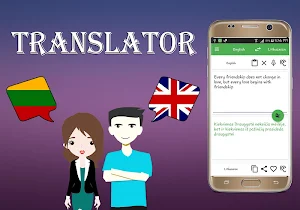 Lithuanian English Translator Screenshot 1