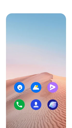 Android 13 Style Theme Screenshot 0