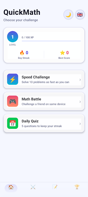 Quick Math : Couple of friends Screenshot 0