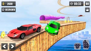 Crazy Car Driving Simulator: Impossible Sky Tracks Screenshot 3
