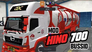 Mod Truck Hino 700 Bussid Screenshot 2