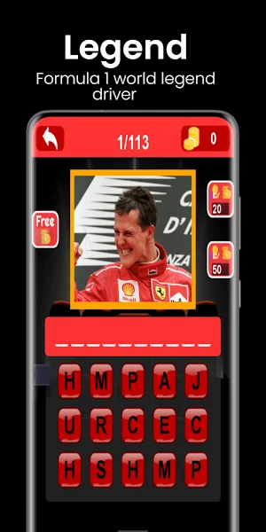 Formula 1- F1 Driver Quiz Screenshot 1