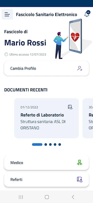 Fascicolo Sanitario Sardegna Screenshot 0