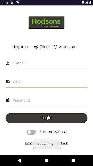 Hodsons Portal Screenshot 0
