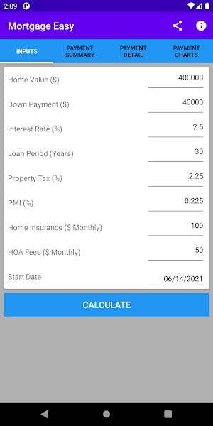 Mortgage Easy Screenshot 0