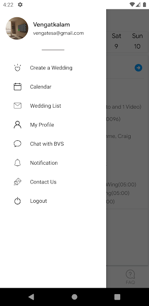 ParadiseBride - Planner Screenshot 1