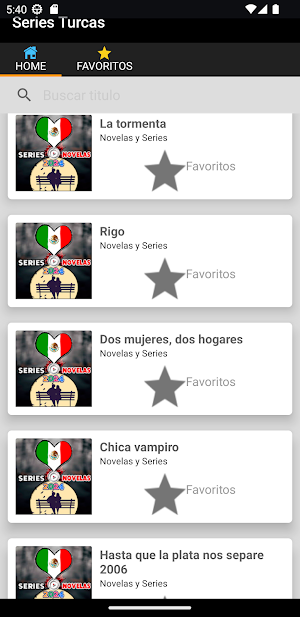 Series y novelas Mexicanas Screenshot 2