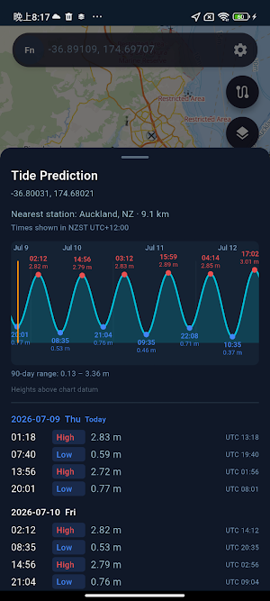 Sea Chart Screenshot 3
