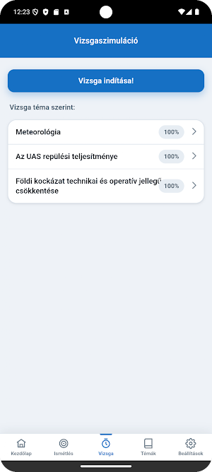 A2 Drón Engedély Vizsga Haladó Screenshot 1