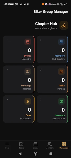 Biker Group Manager Screenshot 0