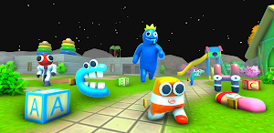 Rainbow Alphabet Survivor 3D Screenshot 0