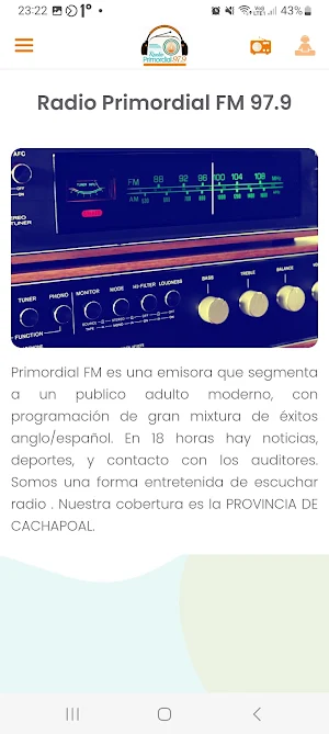 Radio Primordial FM Screenshot 3