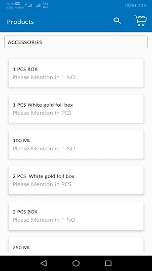 Big B2B Order Brownie Screenshot 3