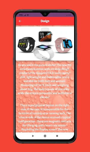 Smart Watch M2 Wear Guide Screenshot 2
