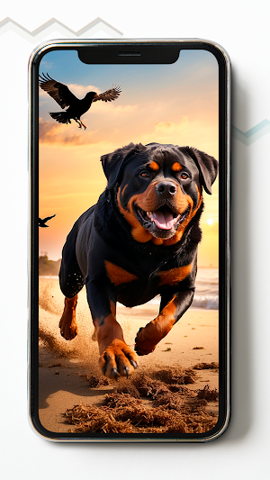 Rottweiler HD Wallpaper Screenshot 0