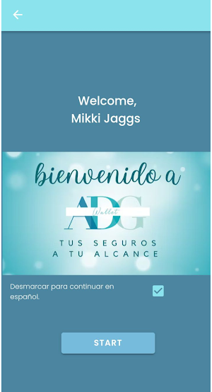 ADG Wallet Screenshot 2