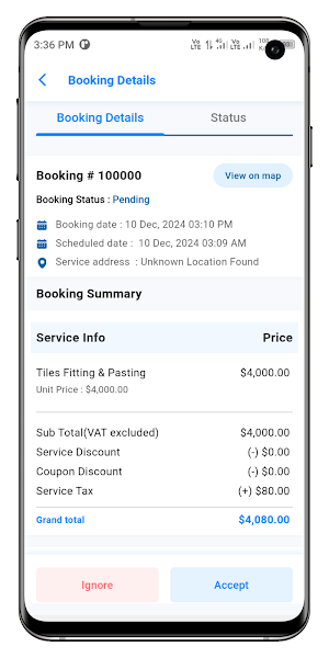 Bubaa Services Provider Screenshot 1