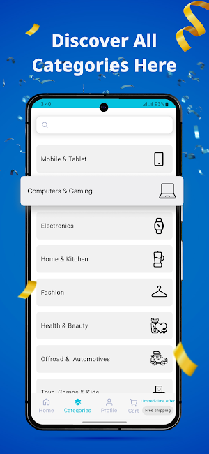 Runbazaar Screenshot 2