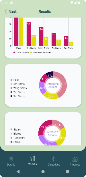 Handball StatKeeper Screenshot 3