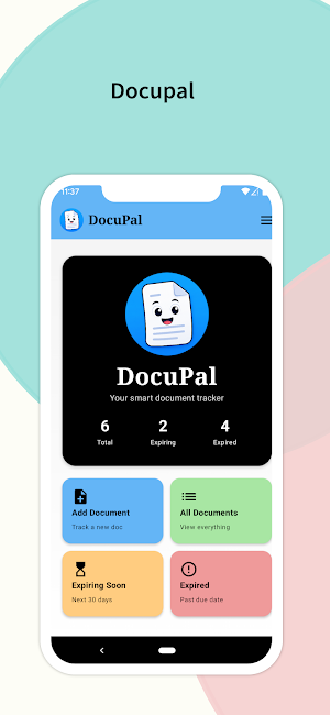 DocuPal: Track Document Expiry Screenshot 1