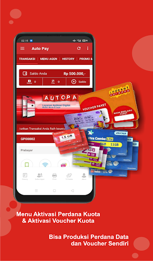 Auto Pay - Aplikasi Agen Pulsa & PPOB Screenshot 3