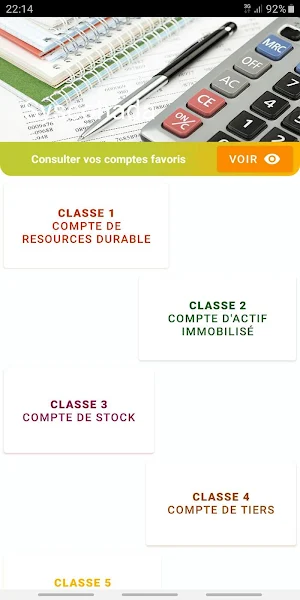 syscohada (plan comptable) Screenshot 2