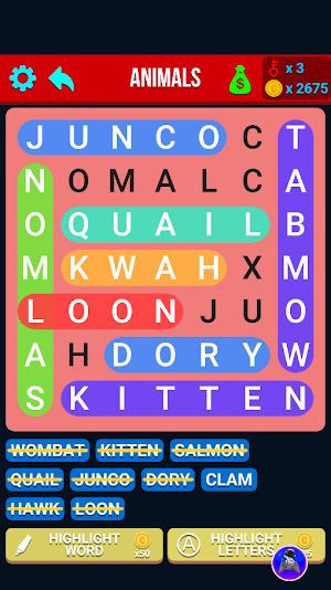 Word Hunt - Word Puzzle Game Screenshot 1