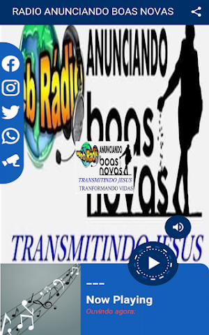Rádio Anunciando Boas Novas Screenshot 2