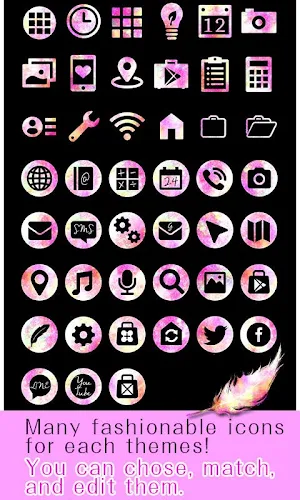 Simple Theme-Space Feather- Screenshot 3