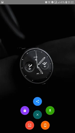 Black Wallpaper Screenshot 1