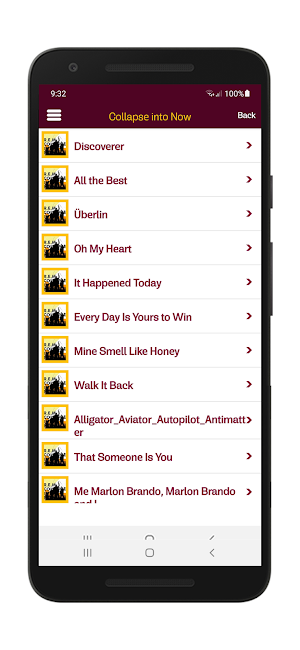 R.E.M Lyrics & Wallpapers Screenshot 2