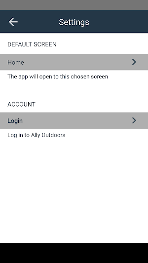 Ally Outdoors Screenshot 3