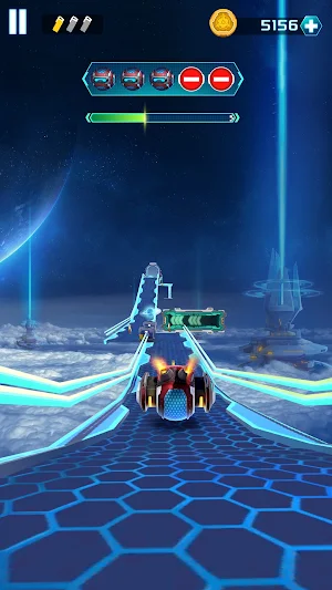 Space Rolling Balls Race Screenshot 2