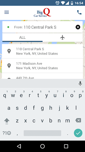 Big Q Car Service Screenshot 3