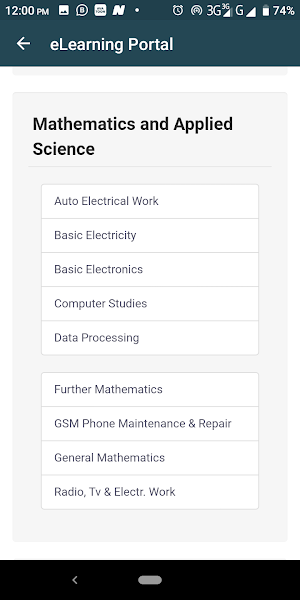 Waec eLearning Screenshot 3