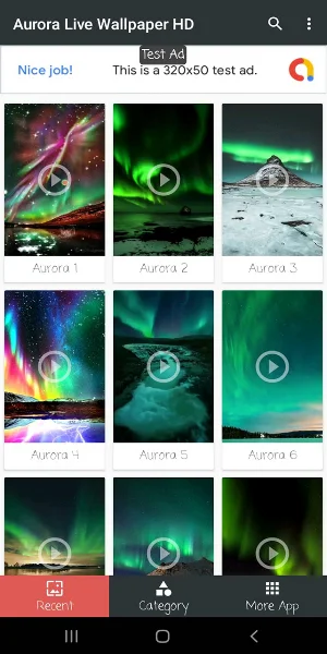 Aurora Live Wallpaper HD Screenshot 3