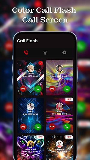 Color Call Flash - Color Phone Screenshot 0