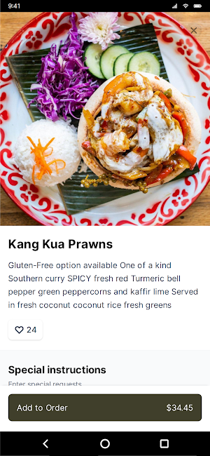 Daughter Thai Kitchen Screenshot 3