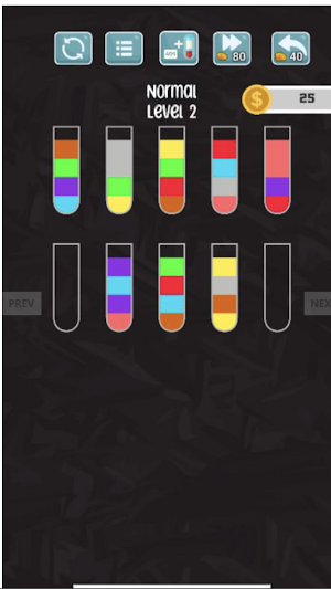 Water Sort Puzzle: Colored Screenshot 3
