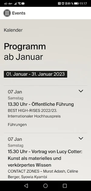 Museum Angewandte Kunst Screenshot 2